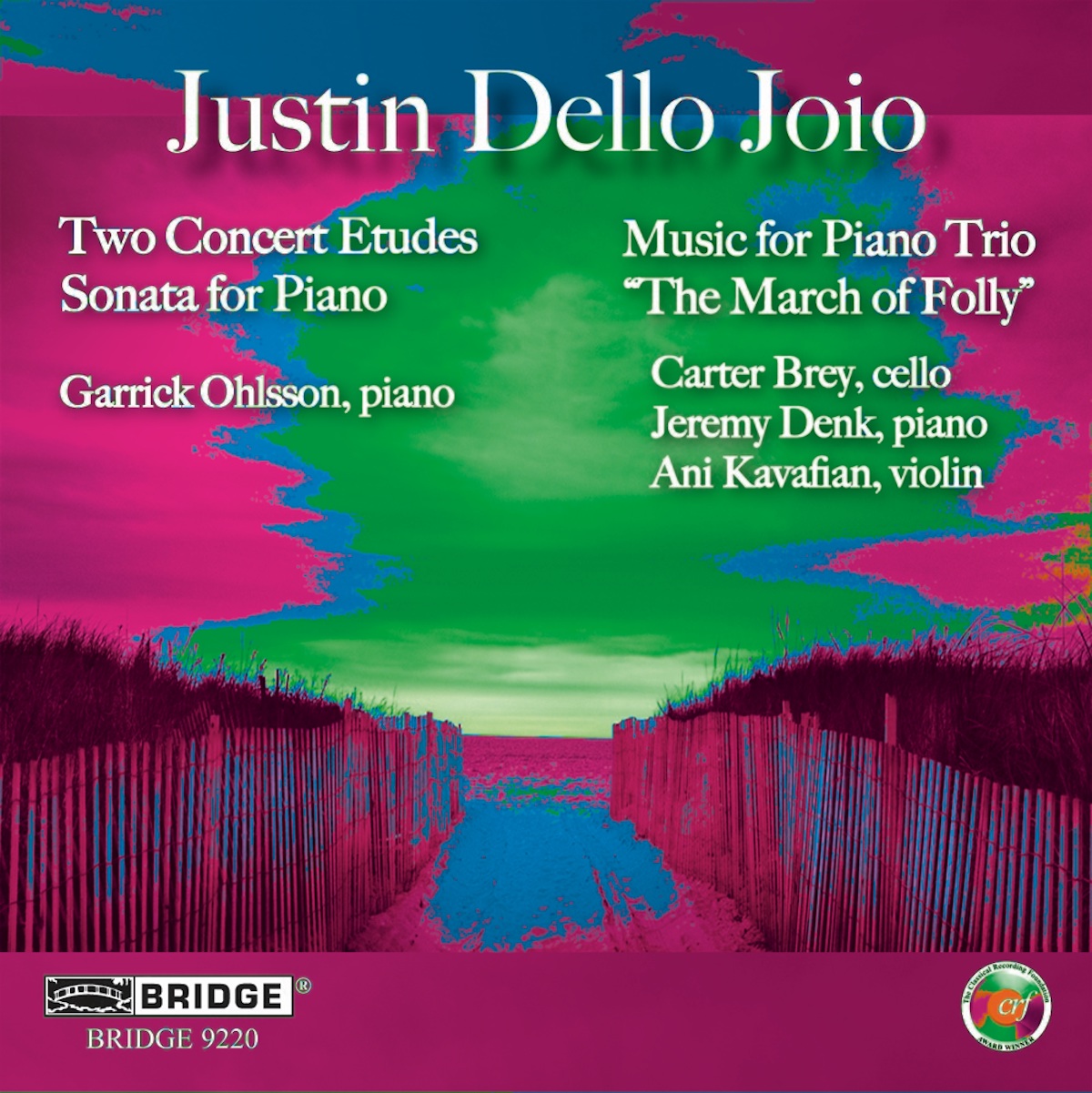 Cover: Two Concert Etudes / March of Folly / Sonata for Piano