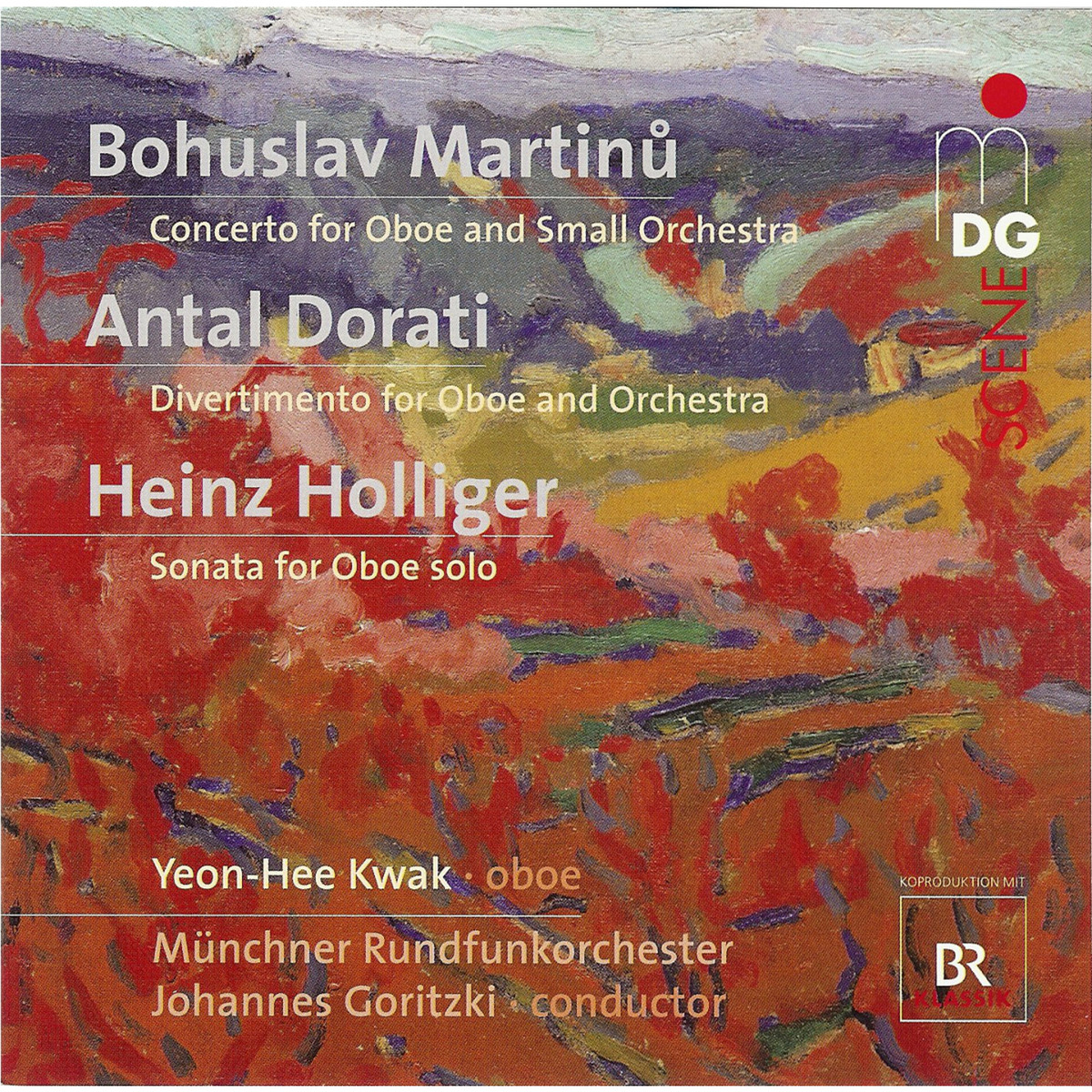 Cover: Works for Oboe and Orchestra