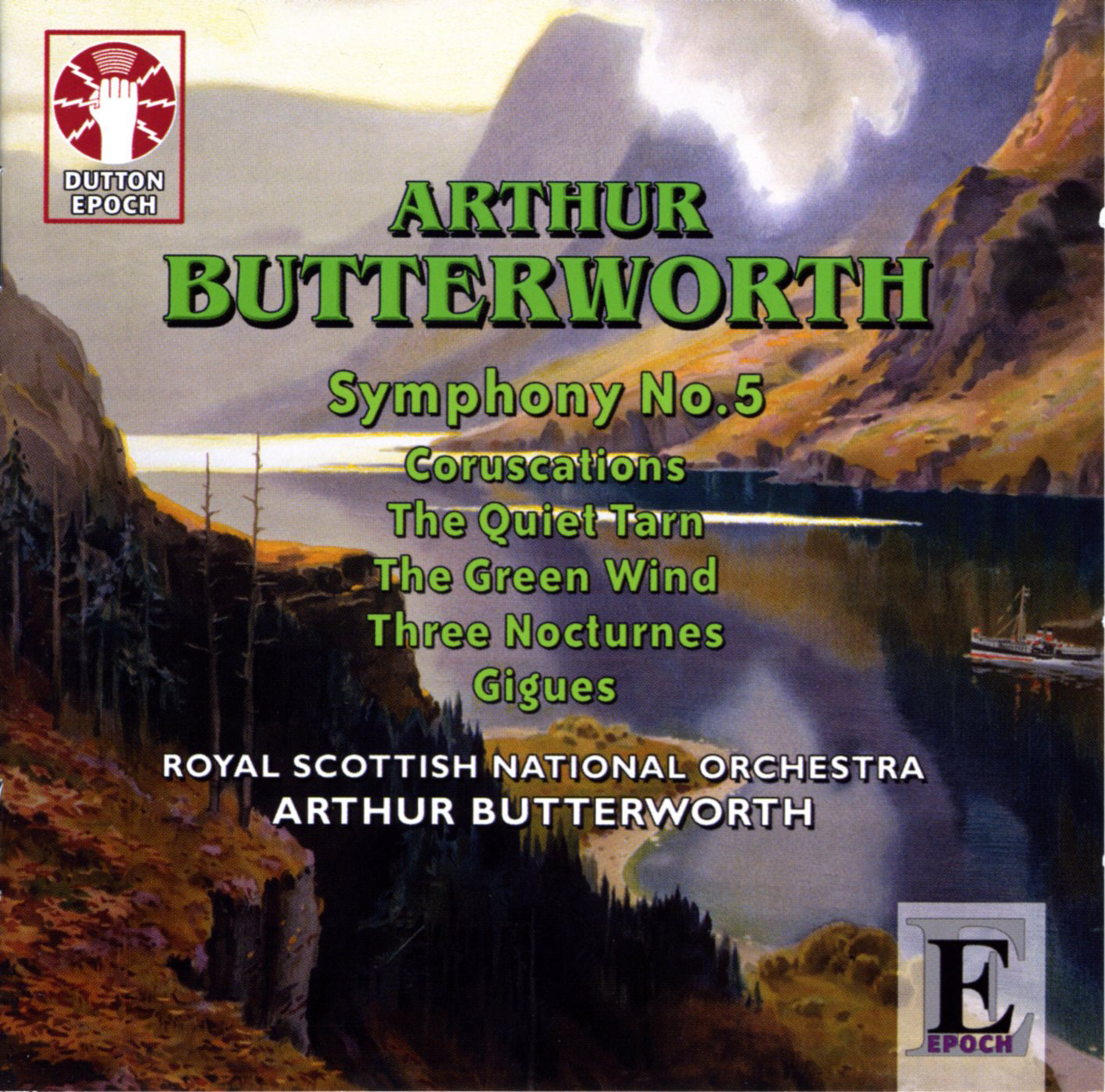 Cover: Arthur Butterwoth - Sympony No. 5