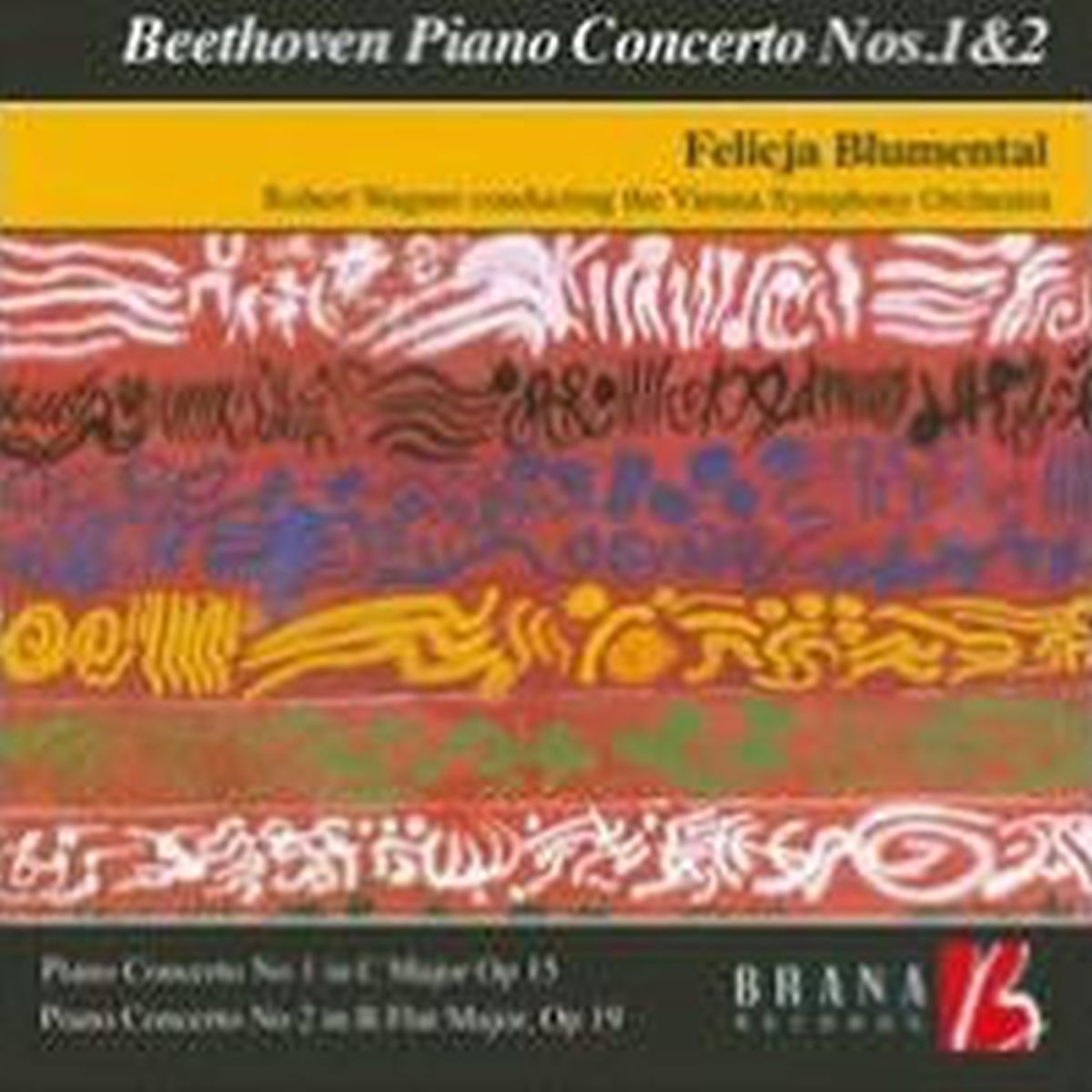 Cover: Beethoven: Piano Concertos Nos.1 & 2