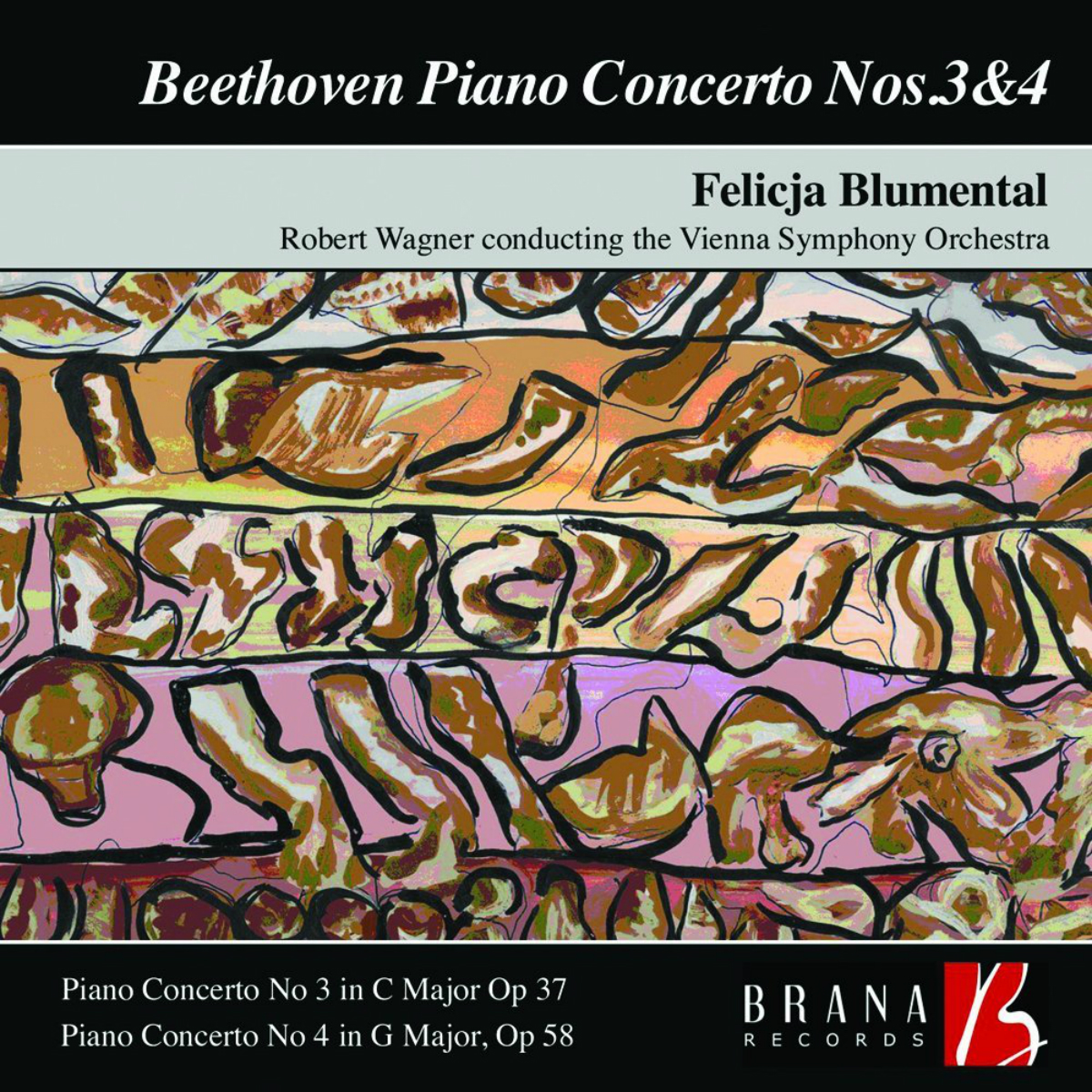 Cover: Beethoven: Piano Concertos Nos.3 & 4