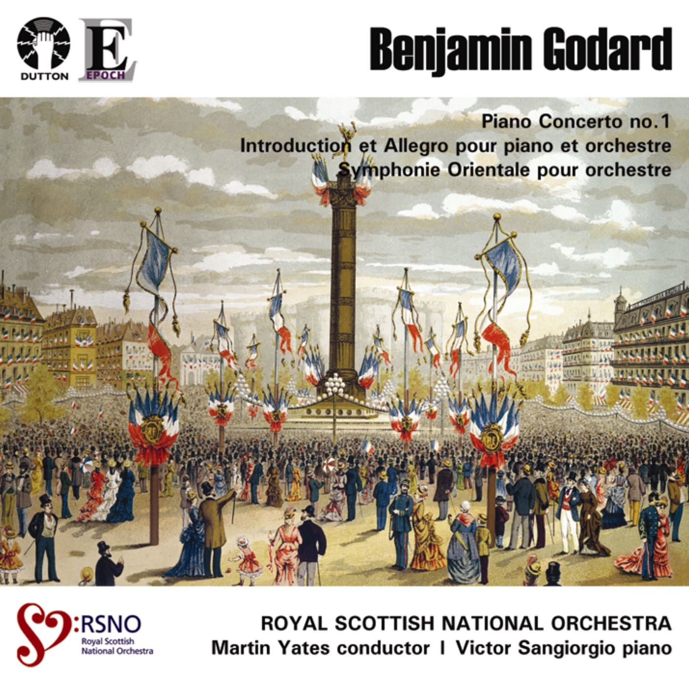 Cover: Benjamin Godard Piano Concerto no. 1