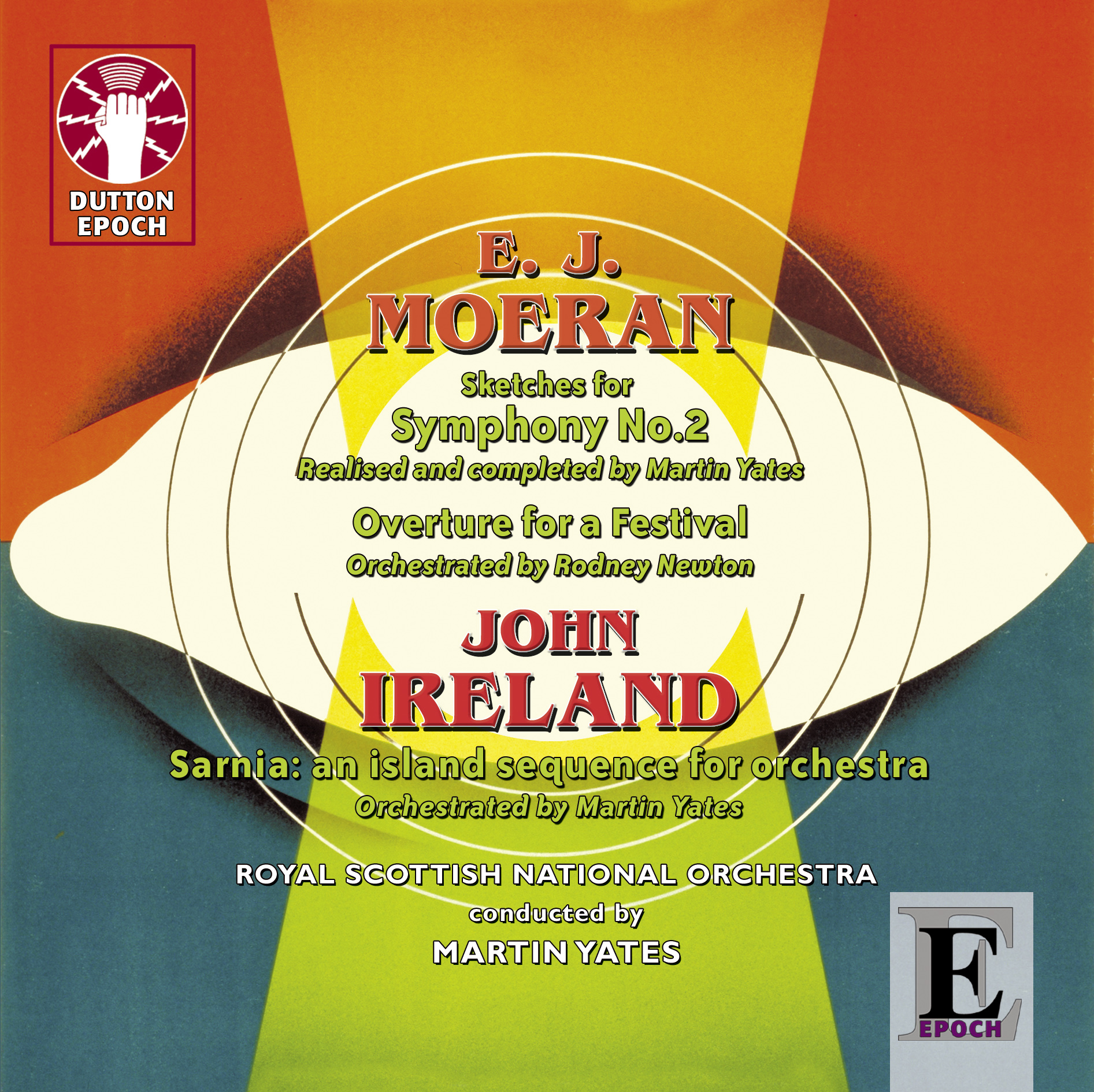 Cover: E.J. Moeran, sketches for symphoniy no. 2