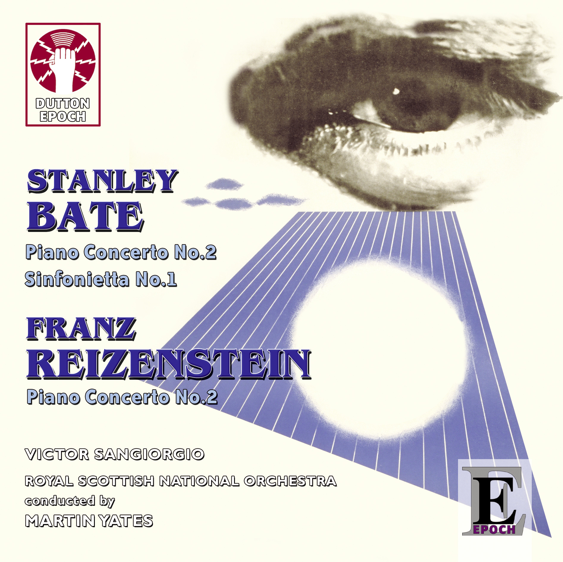 Cover: Franz Reizenstein & Stanley Bate, piano concertos