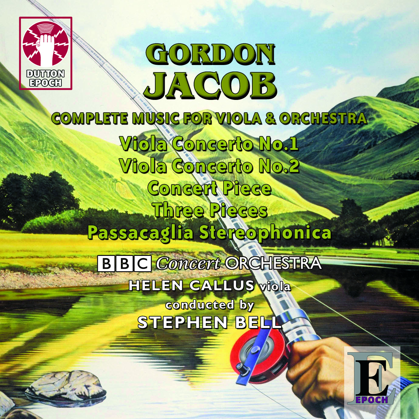 Cover: Gordon Jacob - Complete Music for Viola and Orchestra