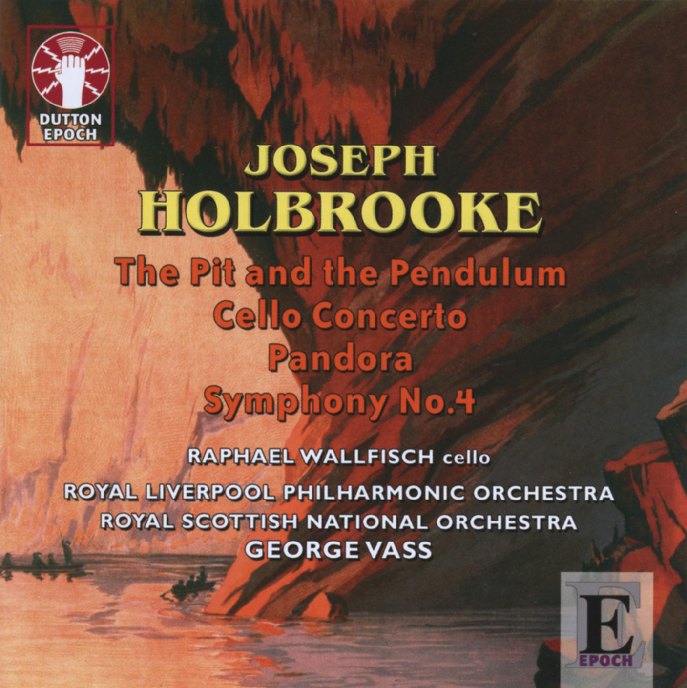 Cover: Holbrooke, Symphony No. 4 / Cello Concerto etc.