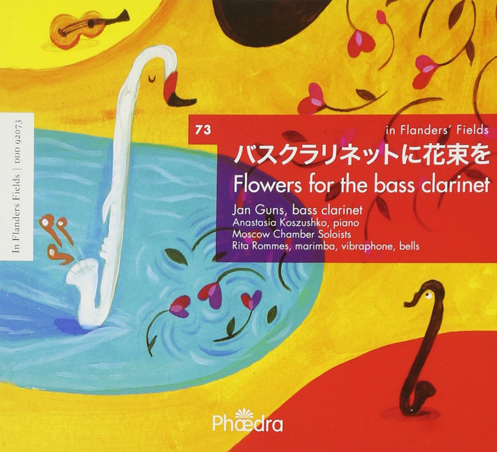 Cover: In Flanders' Fields vol.73 - Flowers for the bass clarinet