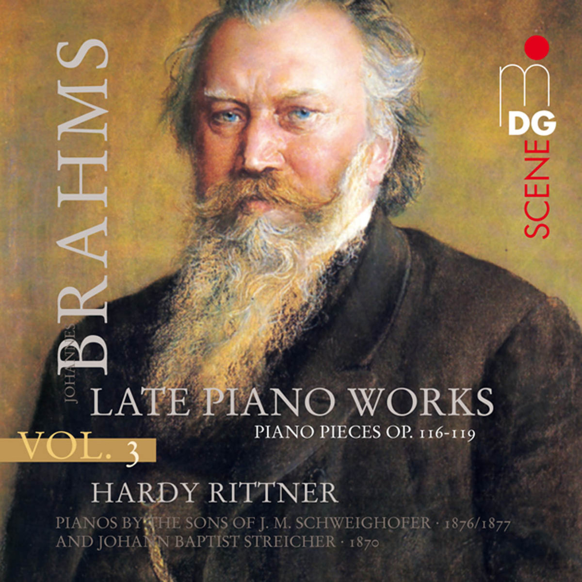 Cover: Klavierwerke Vol.3, Op. 116-119