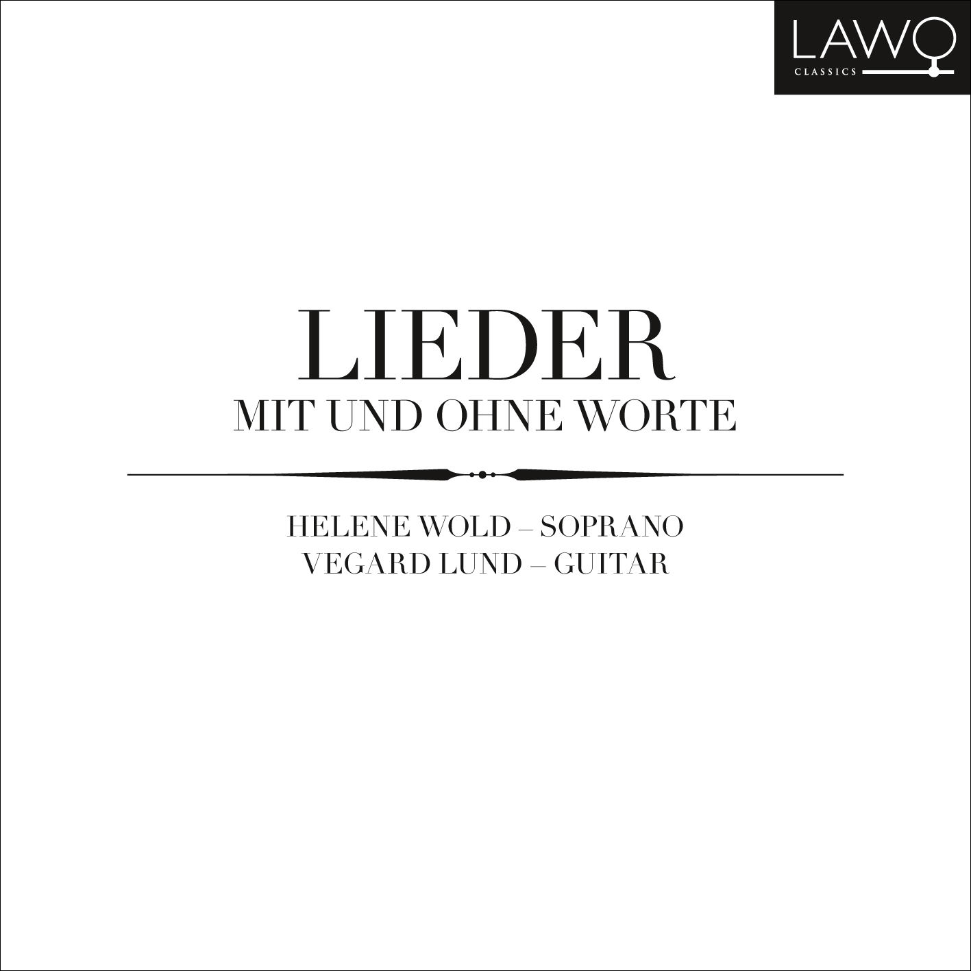 Cover: Lieder mit und ohne Worte