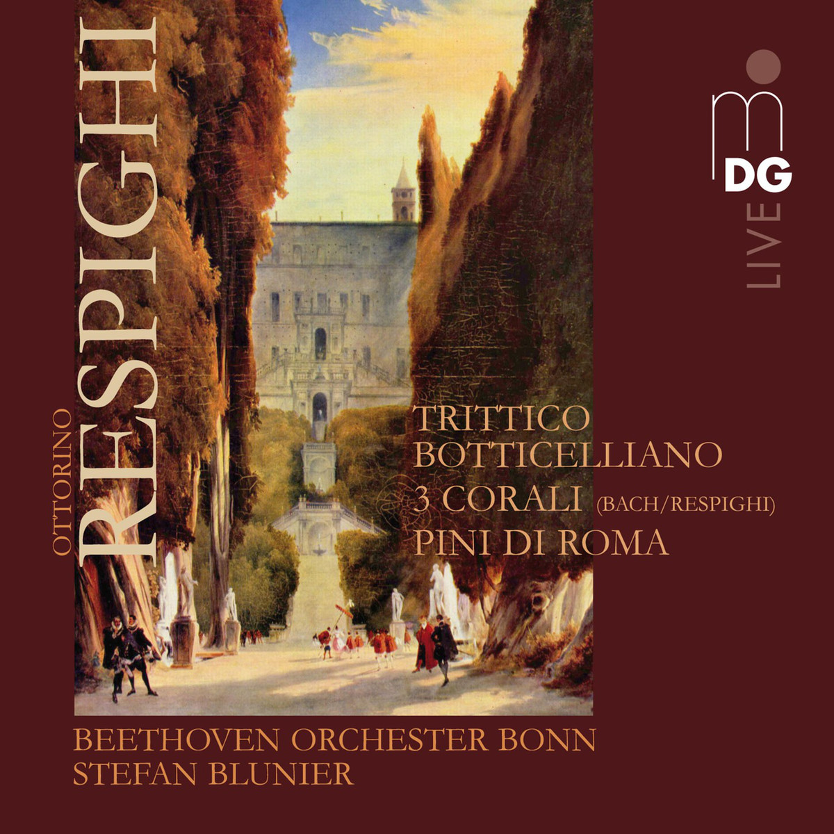 Cover: Pini Di Roma/trittico Botticelliano/3 Corali