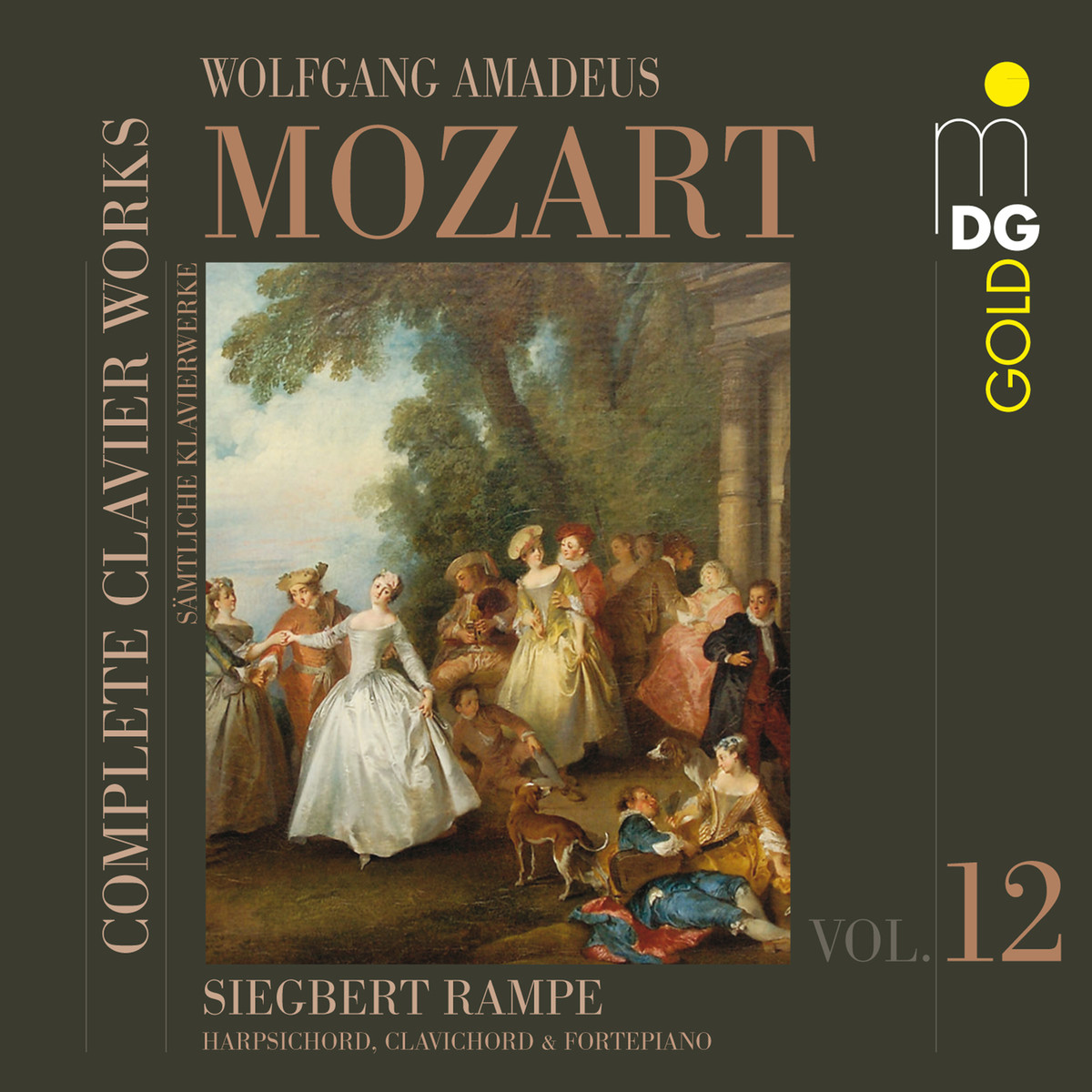 Cover: Sämtliche Clavierwerke Vol.12