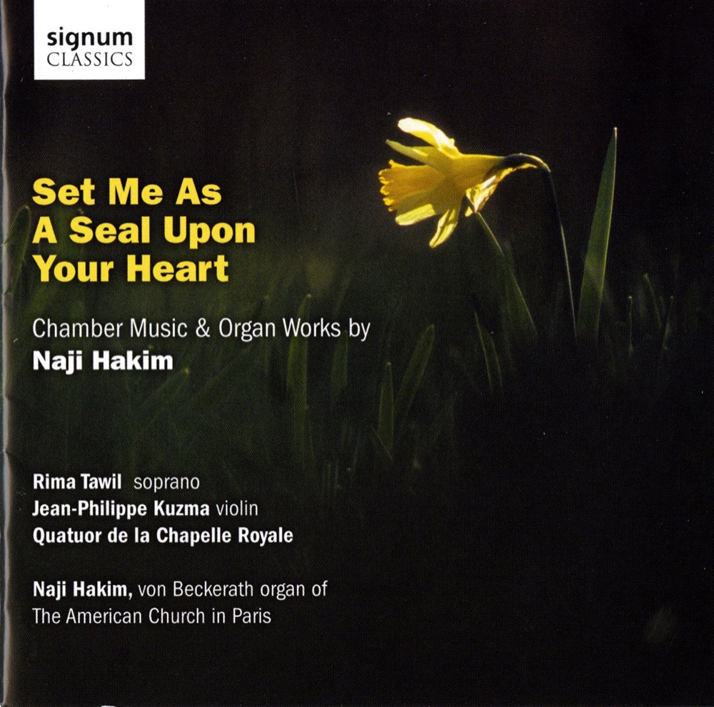 Cover: Set Me As A Seal Upon Your heart