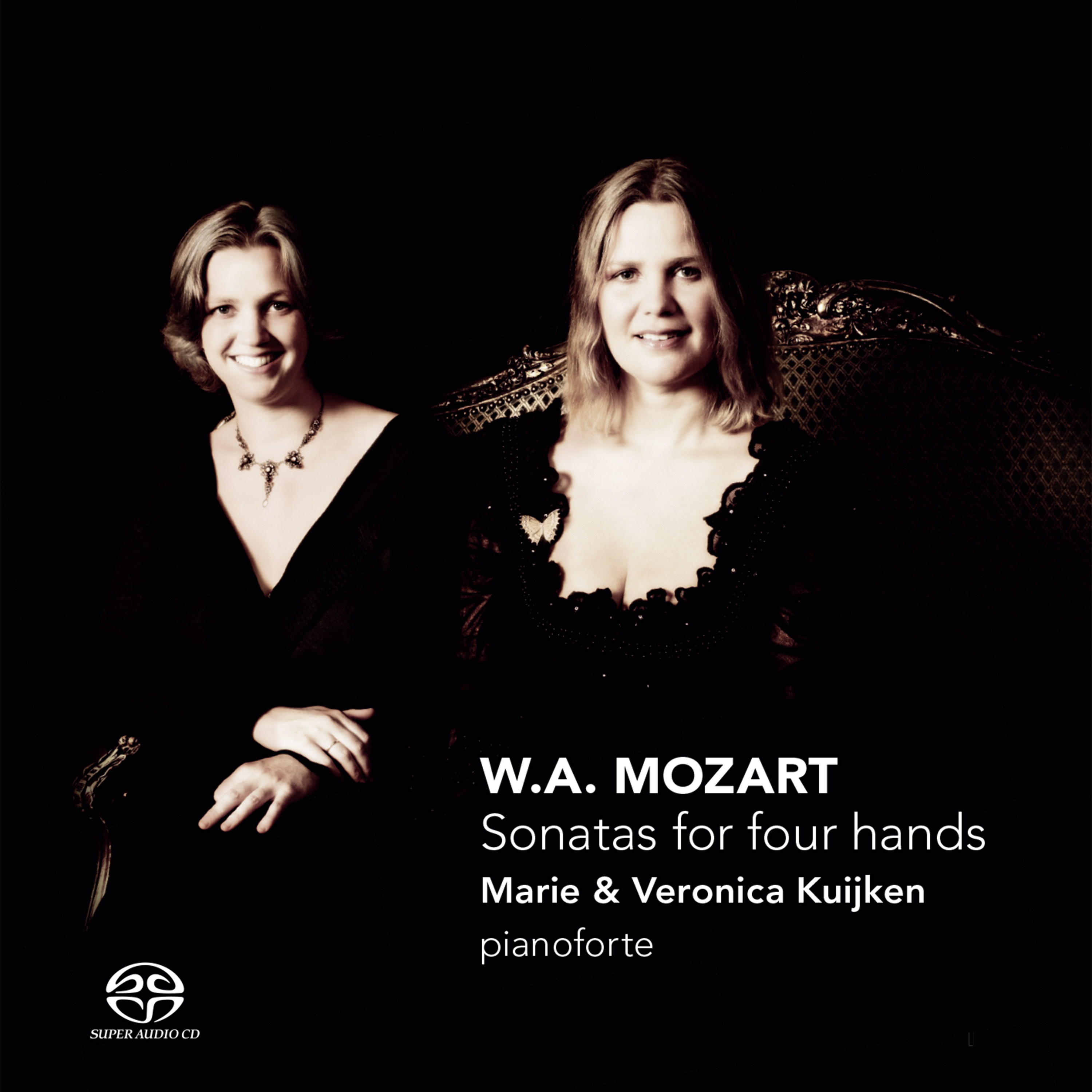 Cover: Sonatas for four hands