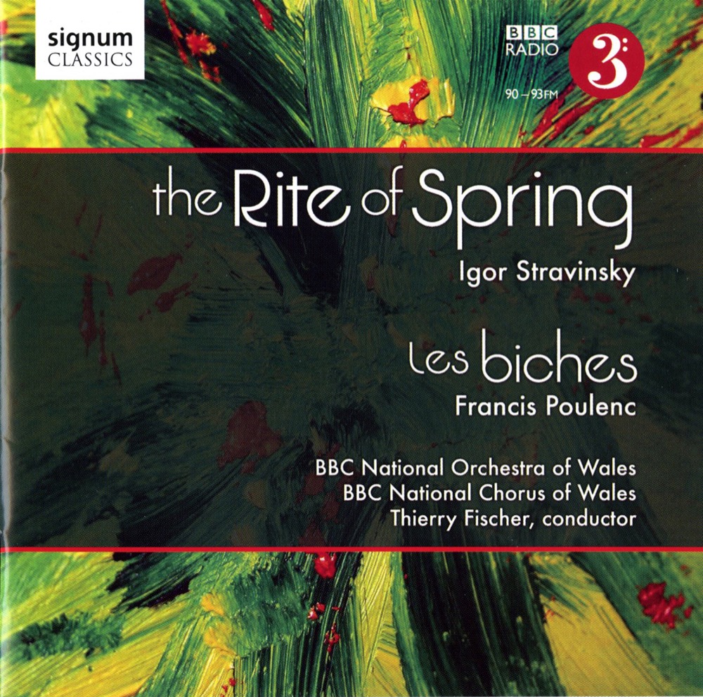 Cover: Stravinsky: Rite of Spring, Poulenc: Biches
