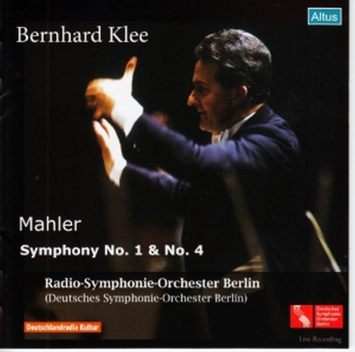 Cover: Symphony No.1 in D maj/No.4 in G maj