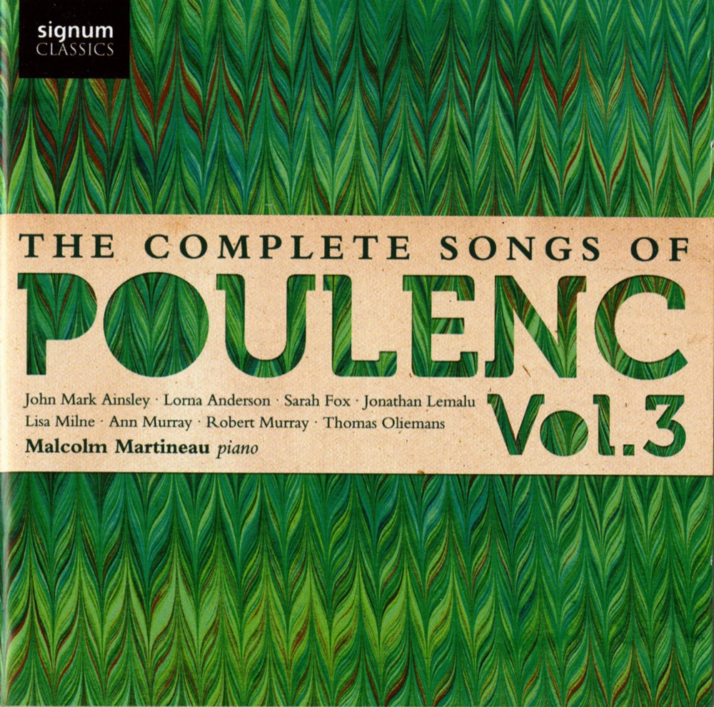 Cover: The Complete Songs of Francis Poulenc - Vol.3