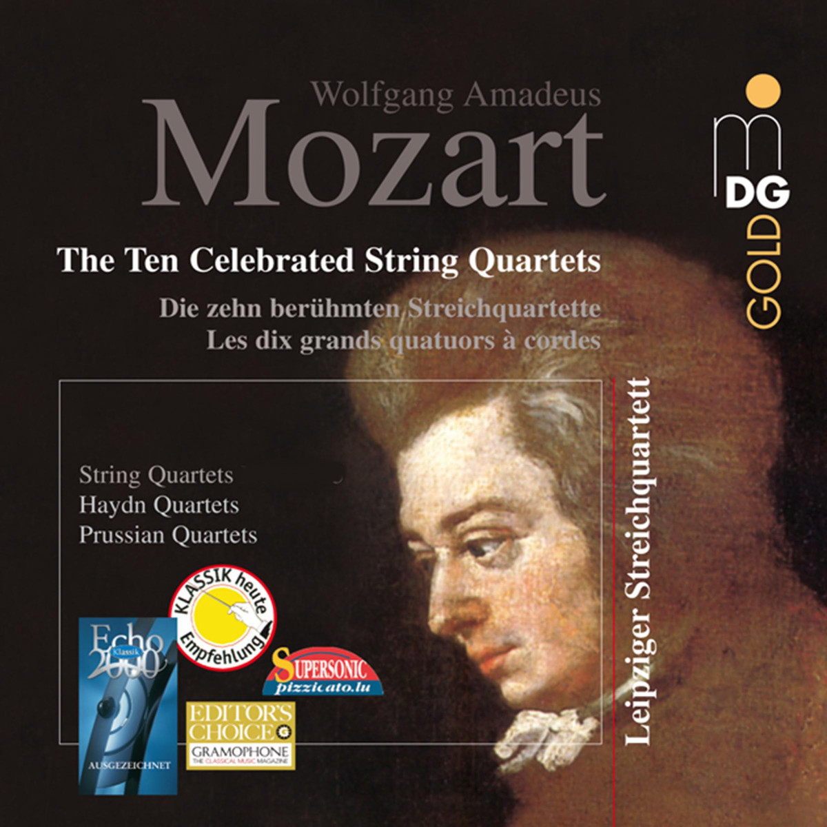 Cover: The Ten Celebrated String Quartets