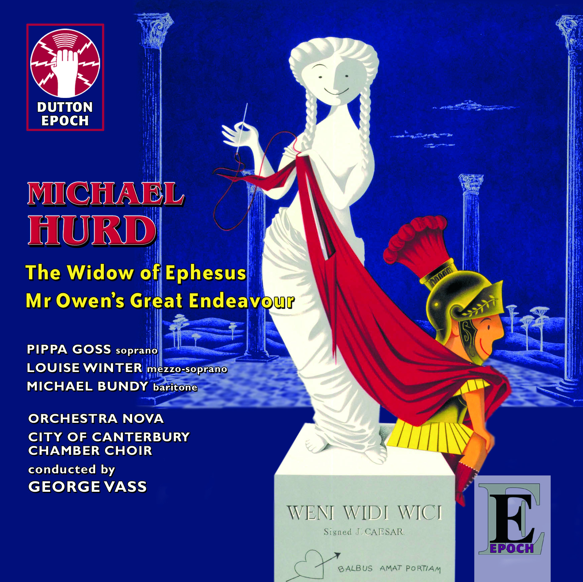 Cover: The Widow Of Ephesus (Chamber Opera)