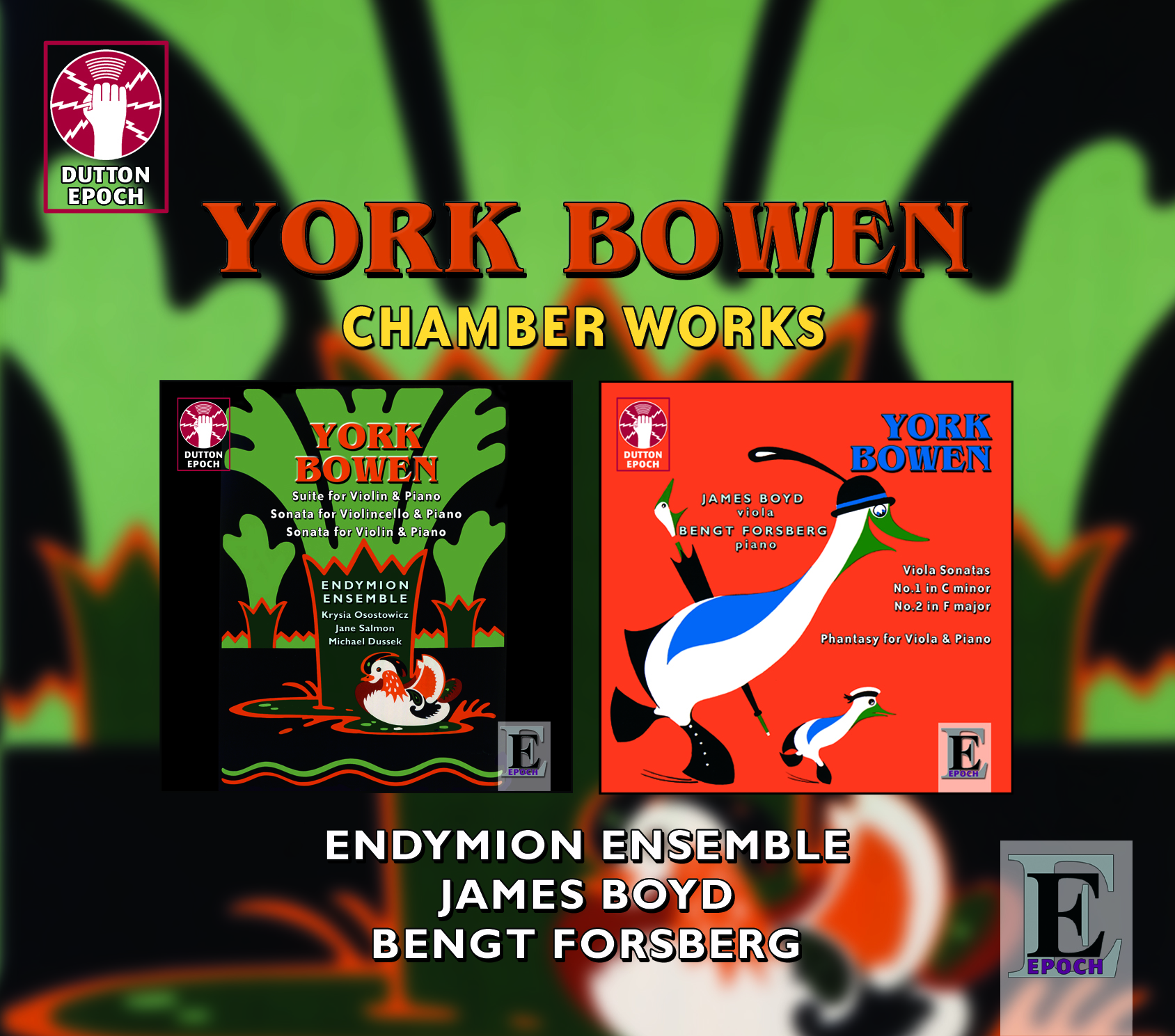 Cover: York Bowen Chamber Music