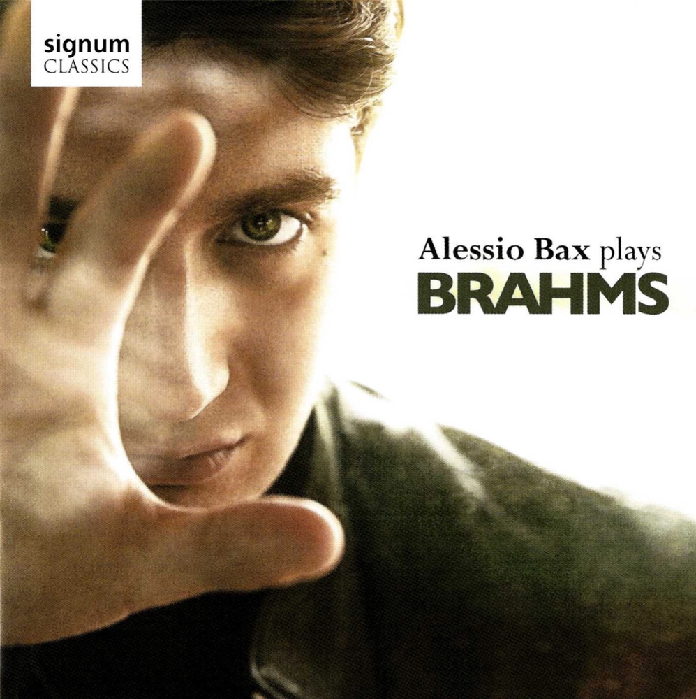Cover: Alessio Bax plays Brahms