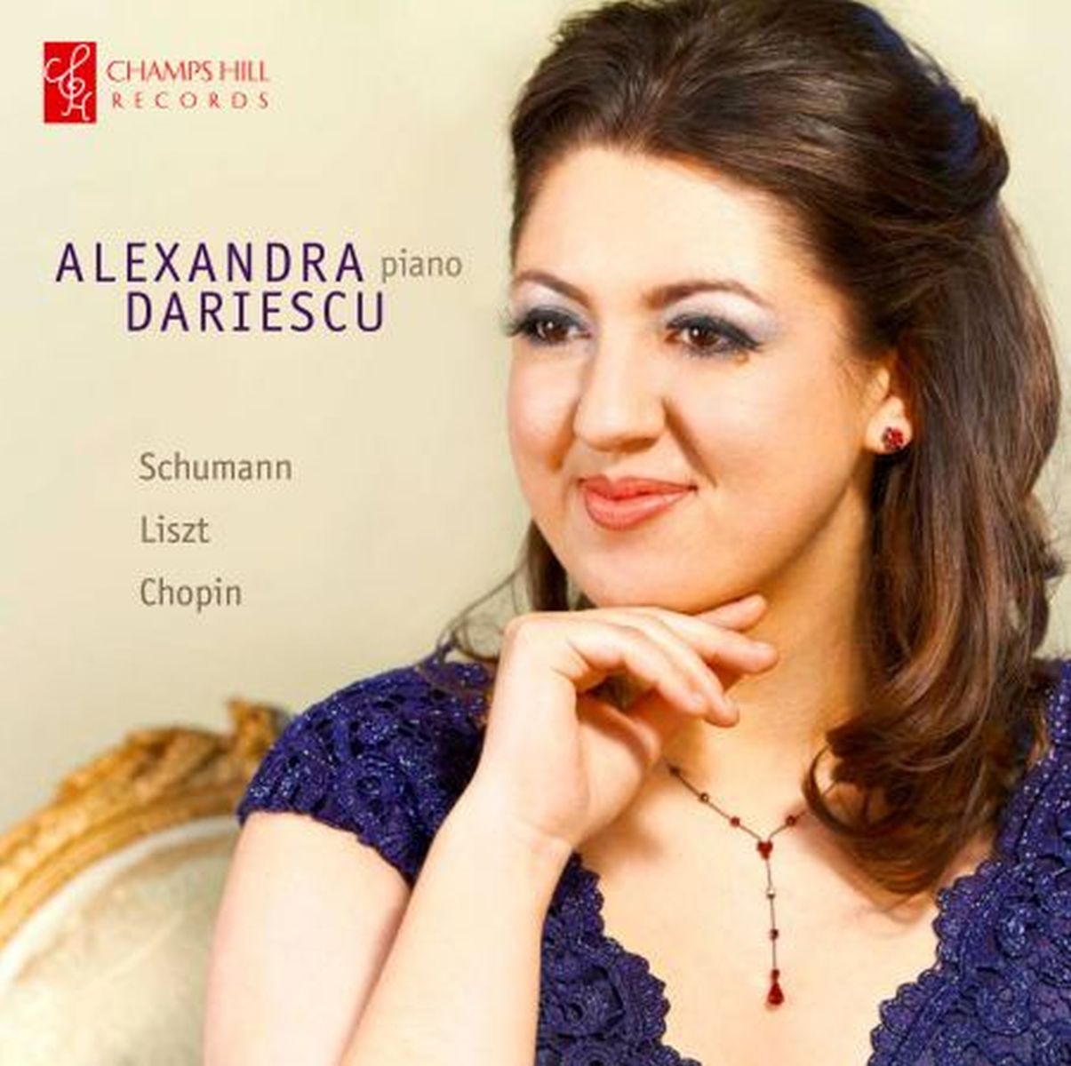 Cover: Alexandra Dariescu plays Schumann, Liszt & Chopin