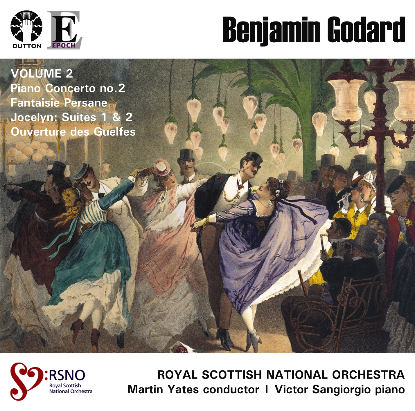 Cover: Benjamin Godard - vol. 2 Piano concerto no. 2