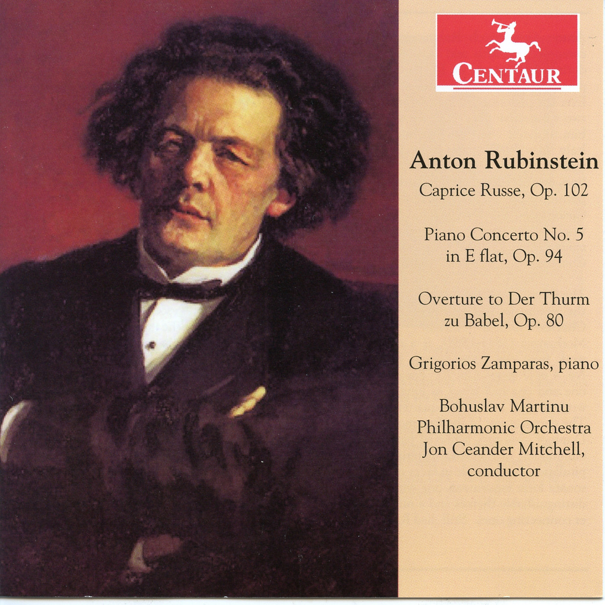 Cover: Caprice Russe, Op. 102/piano Concerto No. 5 In E