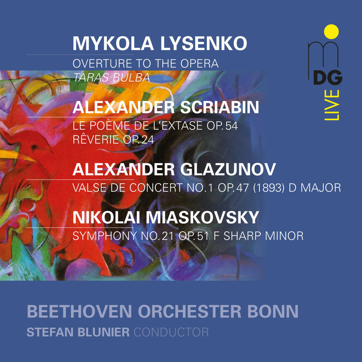 Cover: Concert Waltz/overture 'taras Bulba'/symphony No.