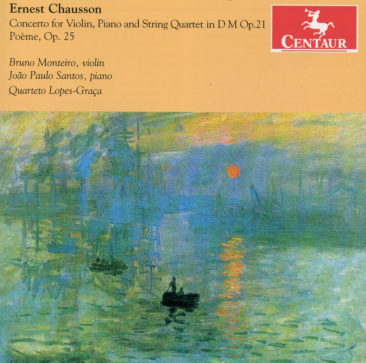 Cover: Concerto For Violin, Piano And String Quartet In D
