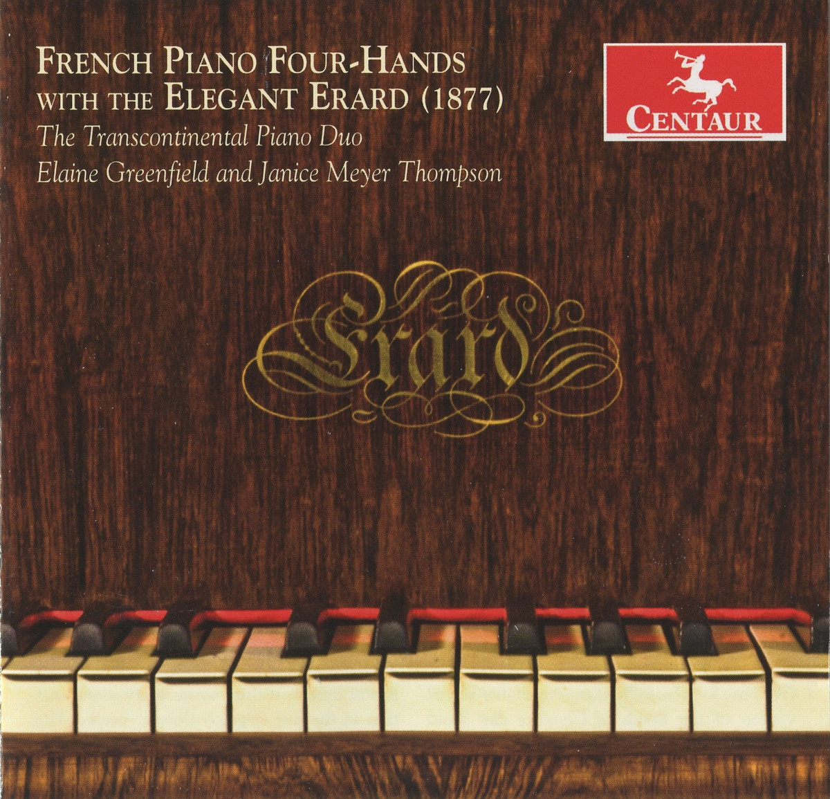 Cover: French Piano Four-hands With The Elegant Erard