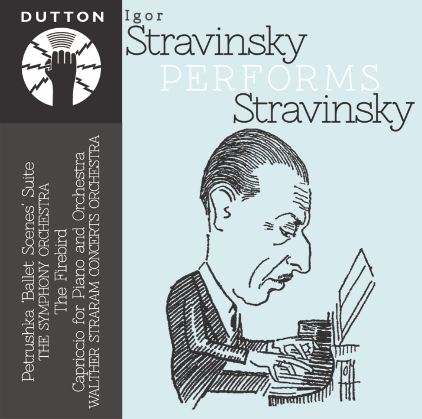 Cover: Igor Stravinsky performs Stravinsky