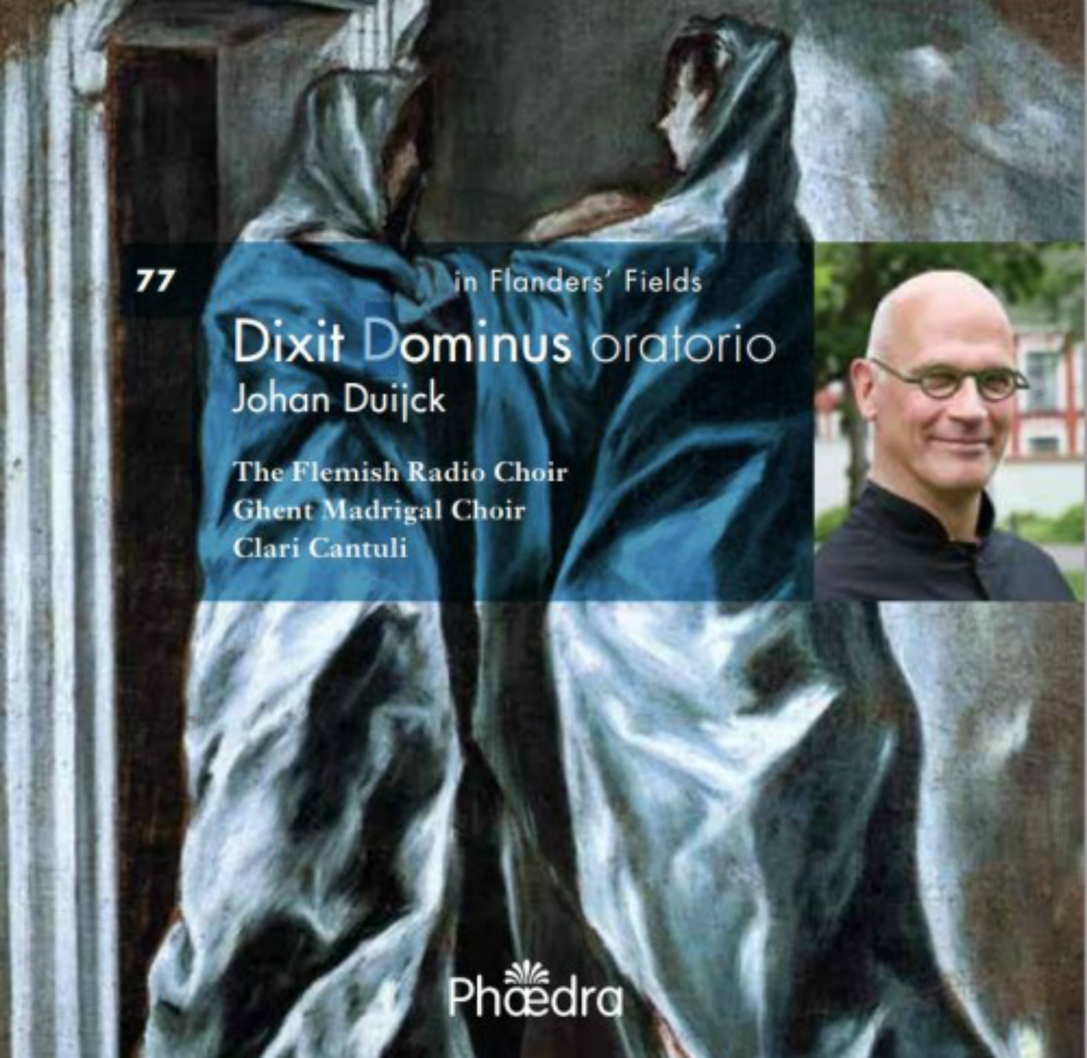 Cover: In Flanders' Fields vol.77 - Dixit Dominus, Johan Duijck