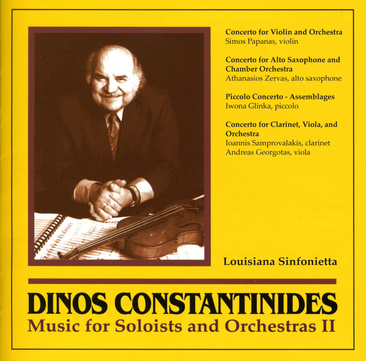 Cover: Music For Soloista And Orchestras Ii