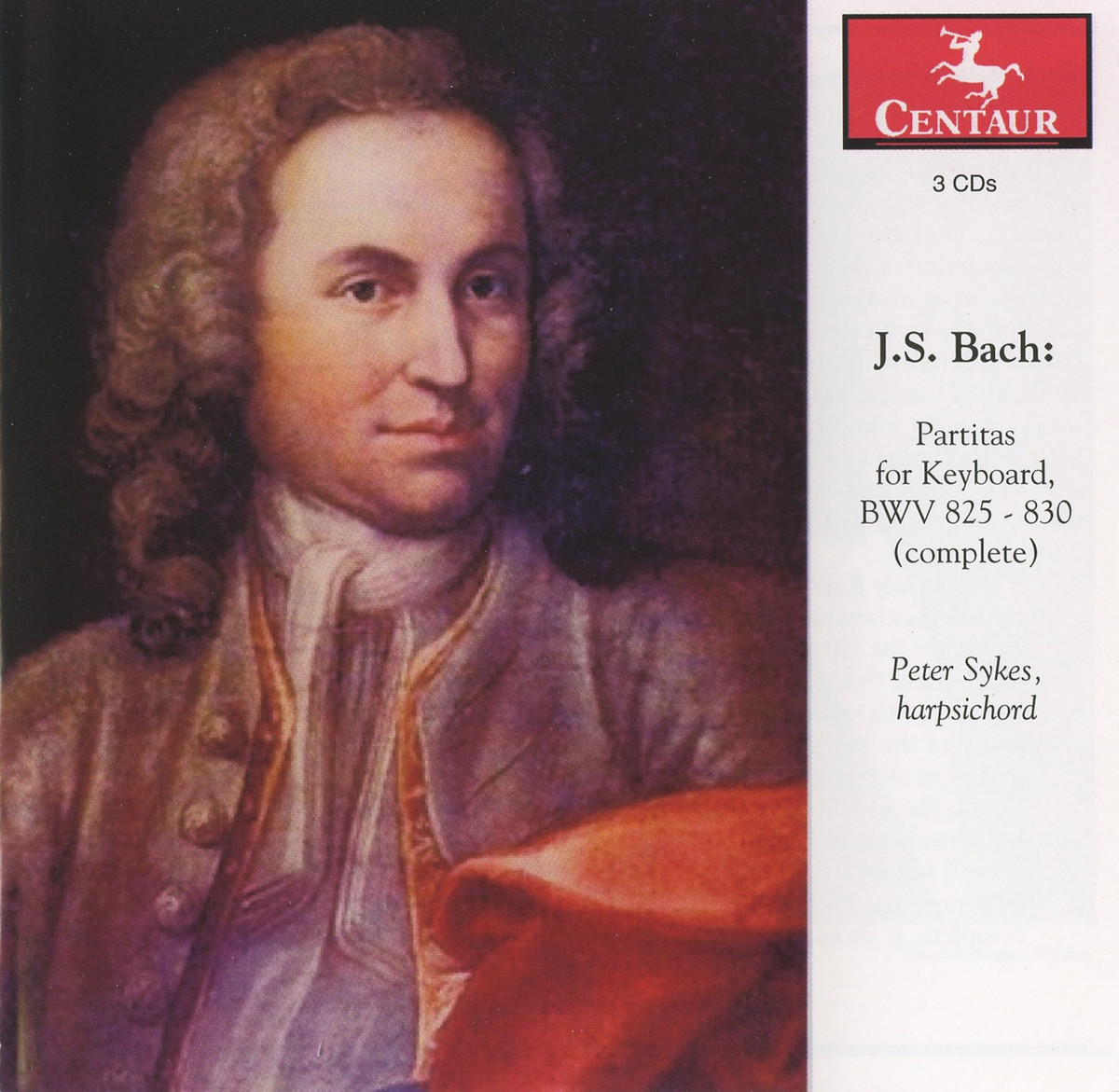 Cover: Partitas For Keyboard, Bwv 825-830 (complete)