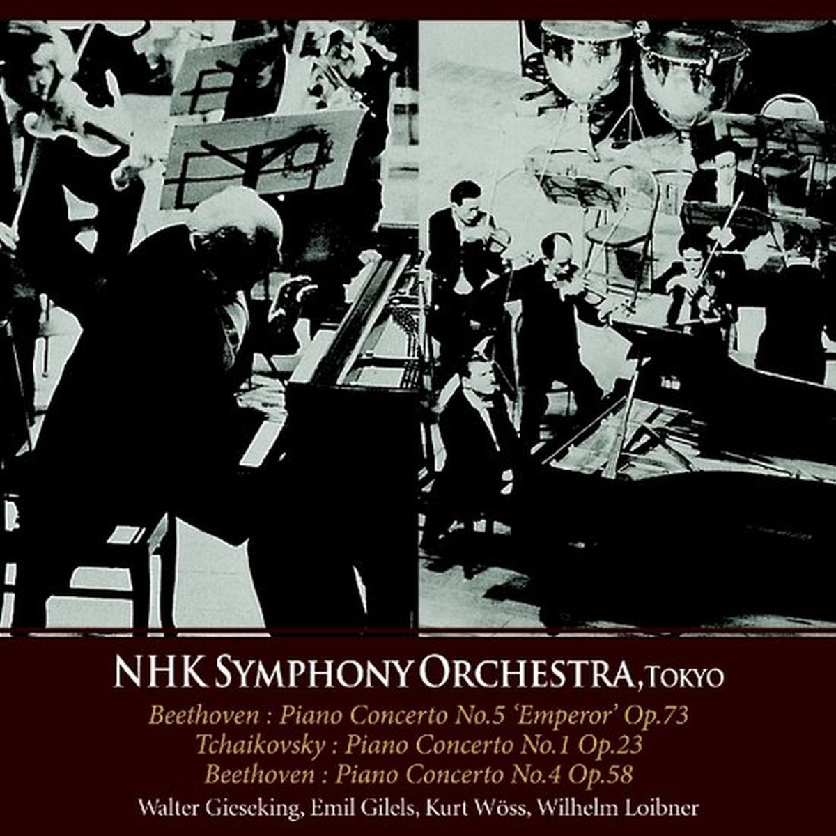 Cover: Piano Concerto No.5/Sonata/Piano Concerto No.1/...