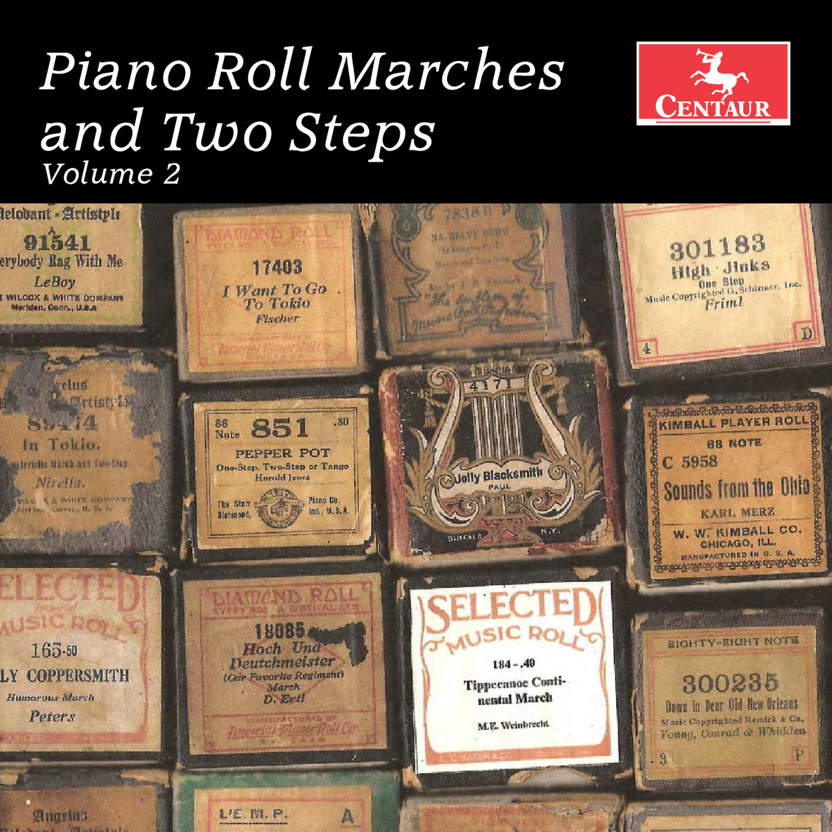 Cover: Piano Roll Marches And Two Steps, Vol. Ii