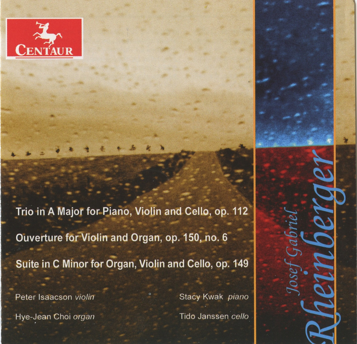 Cover: Piano Trio In A Maj/6 Pieces For Violin And Organ