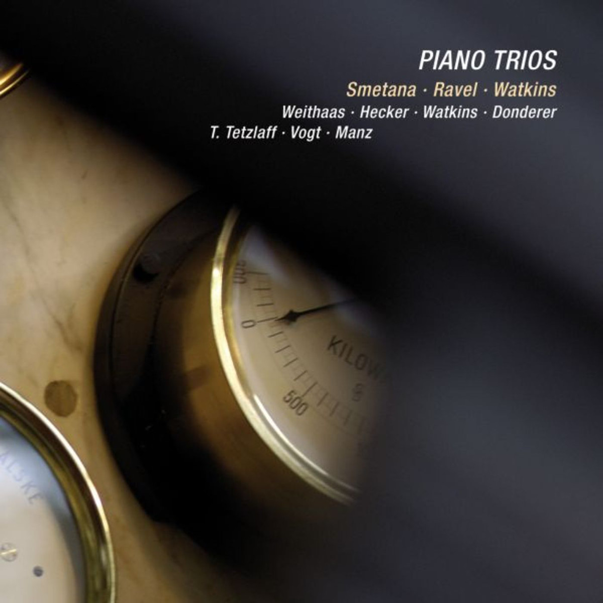 Cover: Piano Trios from Bedrich Smetana, Maurice Ravel and Huw Watkins