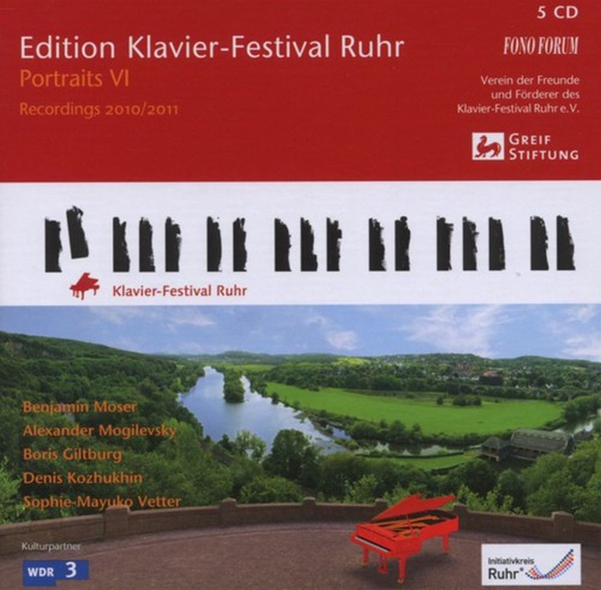 Cover: Portraits VI (Edition Ruhr Piano Festival Vol. 28)