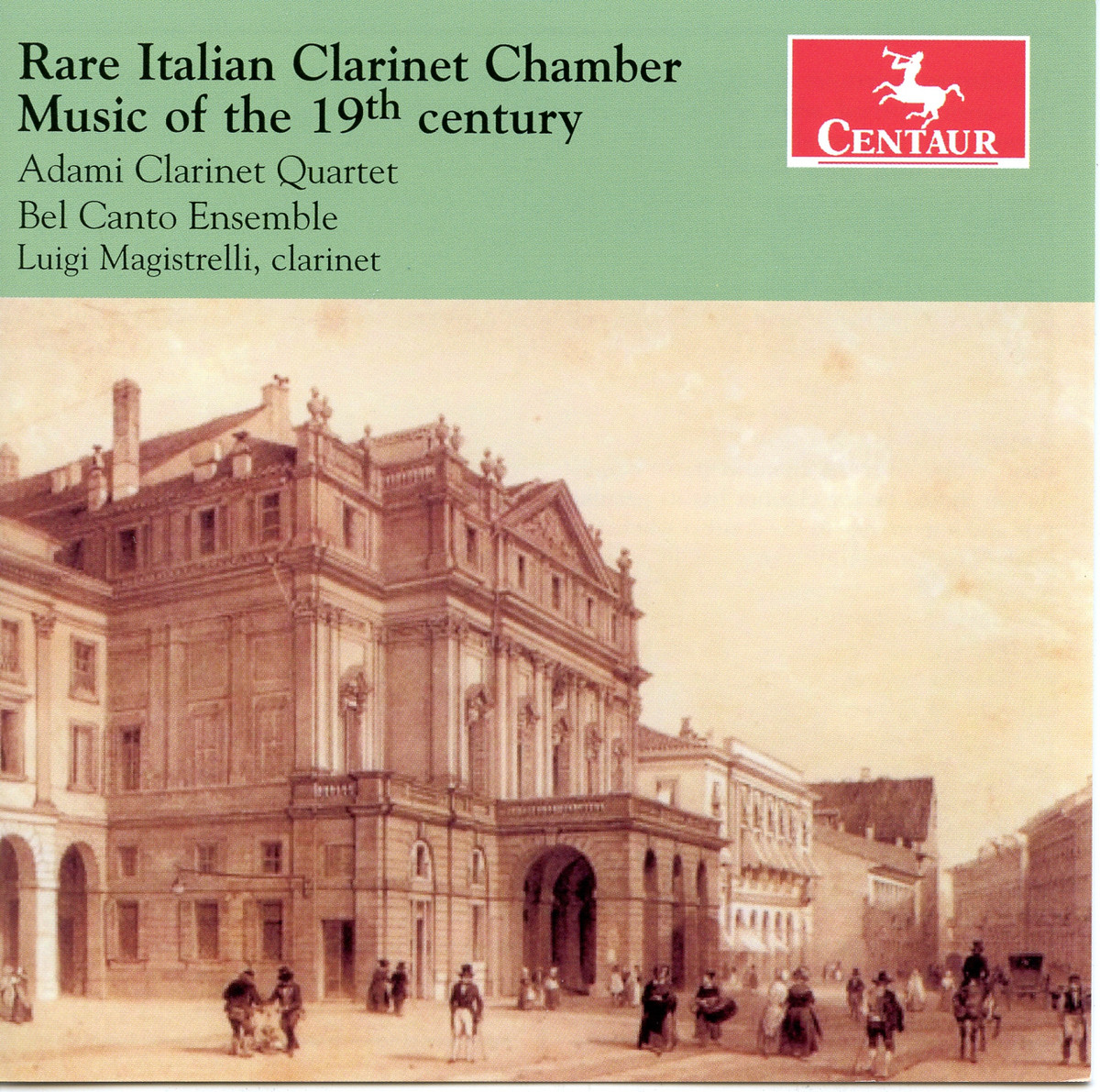 Cover: Rare Italian Clarinet Chamber Music Of The 19th Century