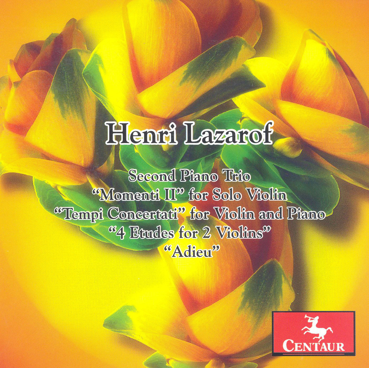 Cover: Second Piano Trio/momenti Ii For Solo Violin/...
