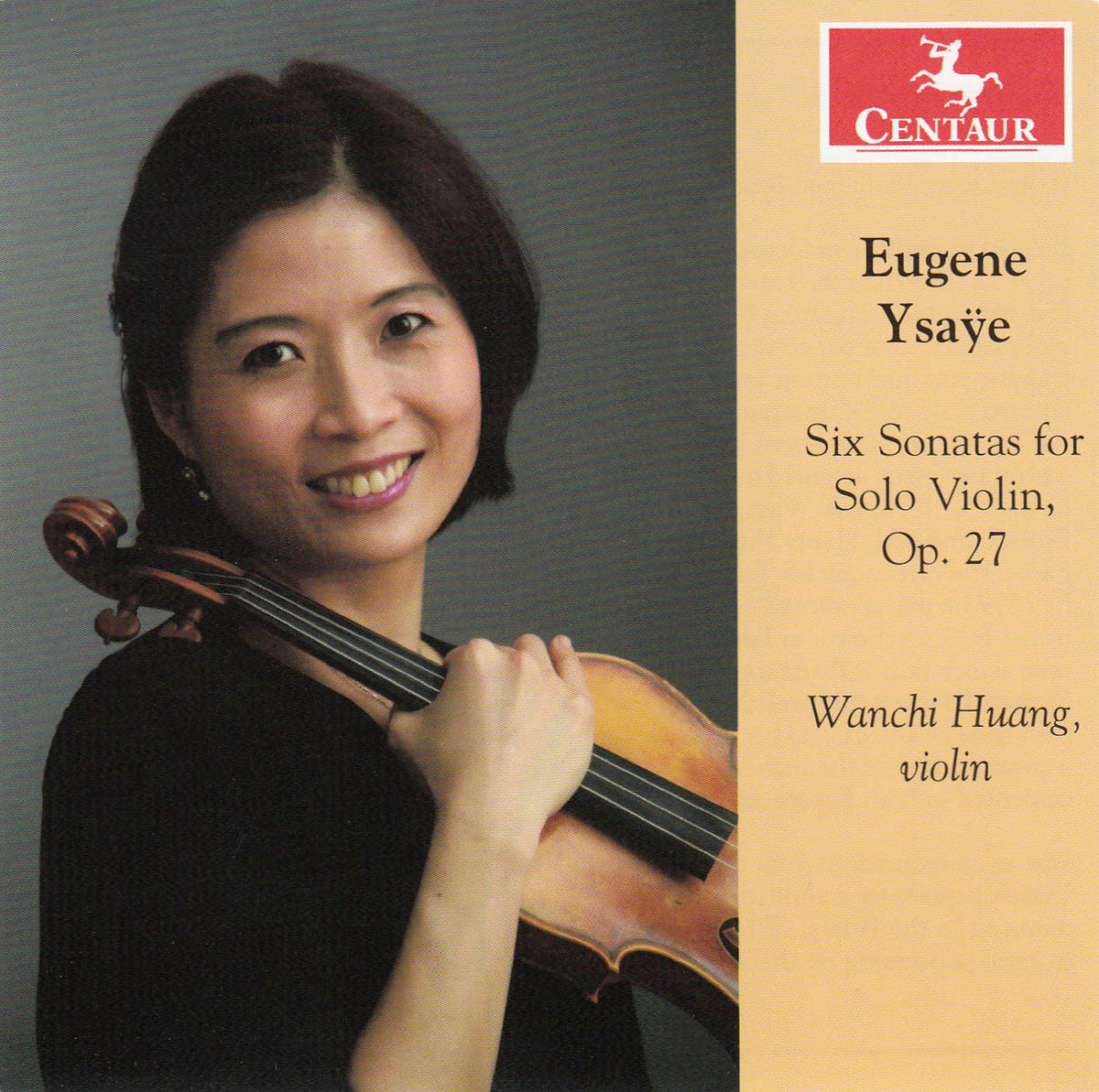 Cover: Six Sonatas For Solo Violin, Op. 27