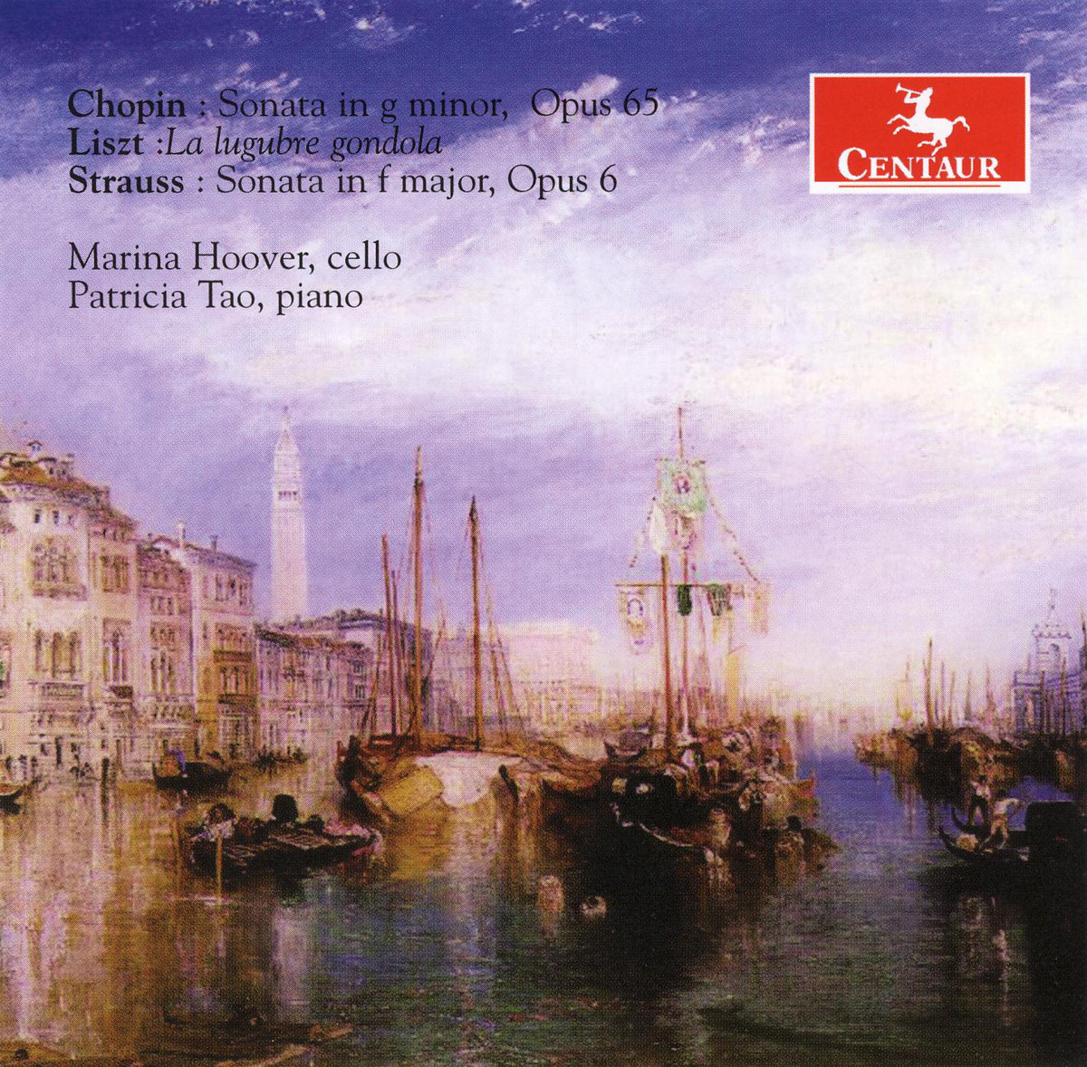 Cover: Sonatas For Cello And Piano/la Lugubre Gondola
