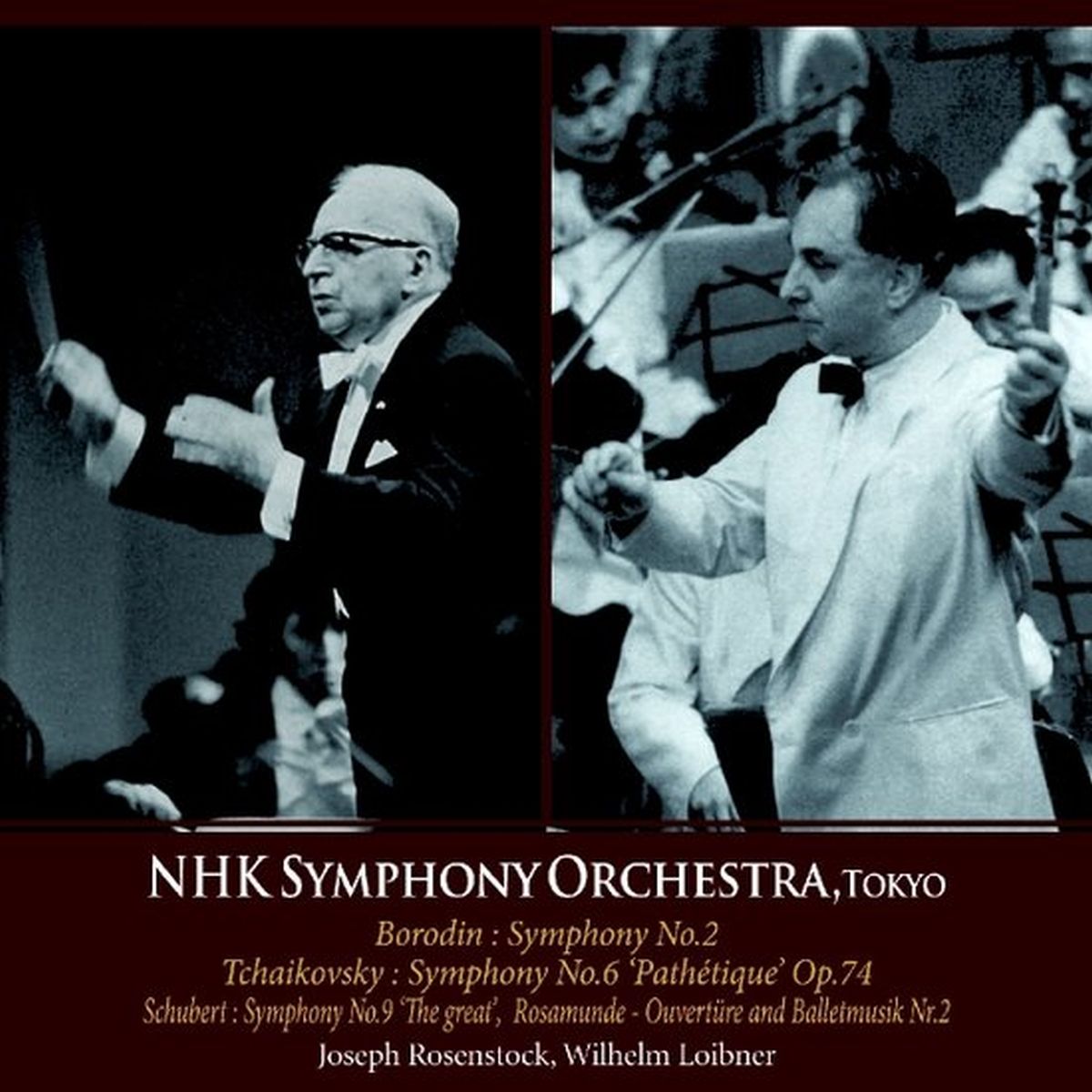 Cover: Symphony No.2 in B min/Symphony No.6 in B min/...