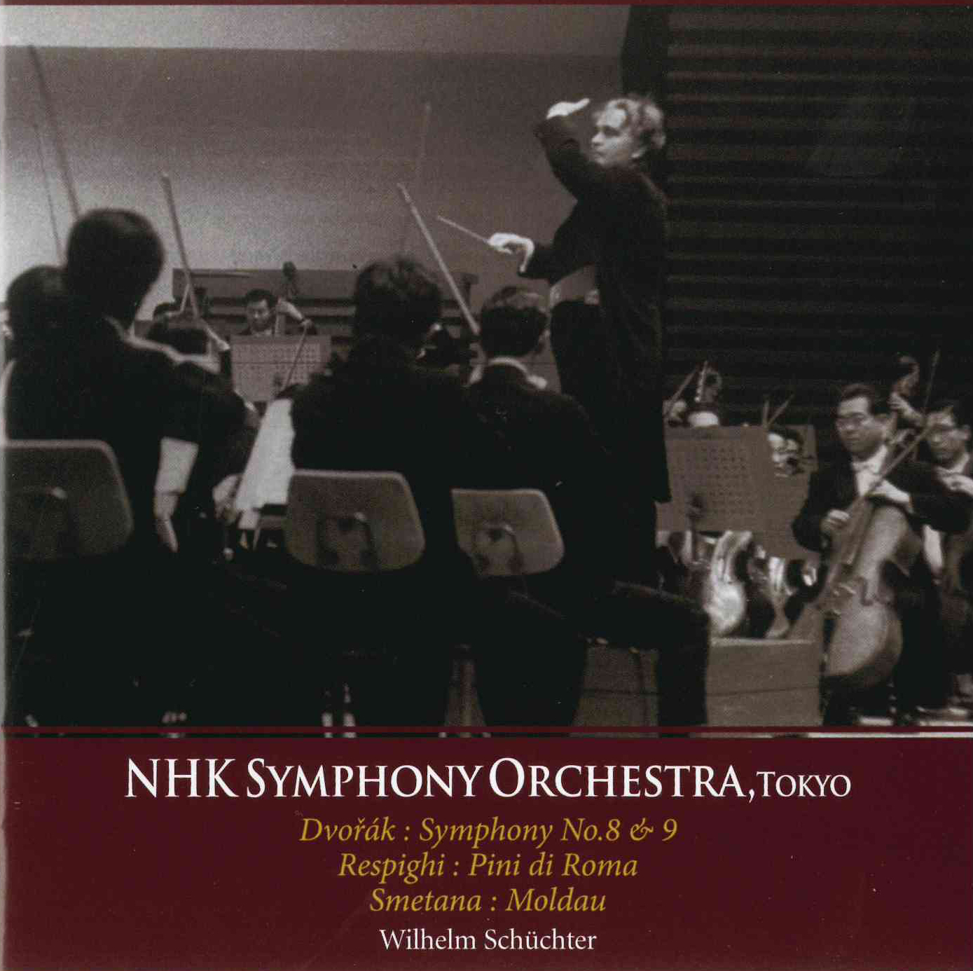 Cover: Symphony No.9/Pini di Roma/Symphony No.8/...
