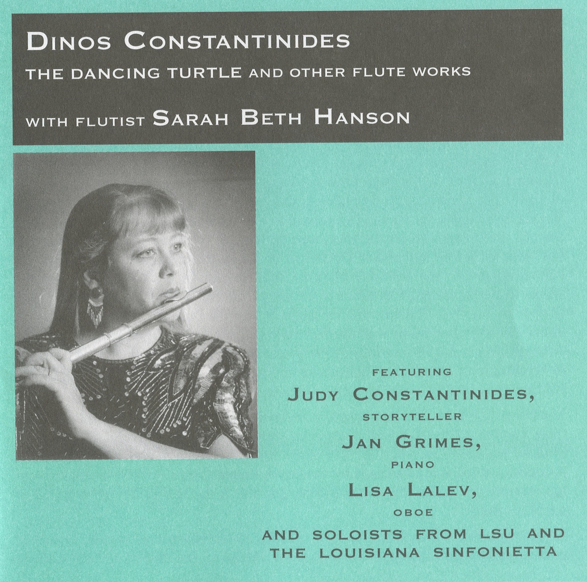Cover: The Dancing Turtle (and Other Flute Works)