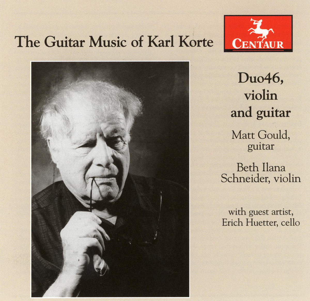 Cover: The Guitar Music Of Karl Korte