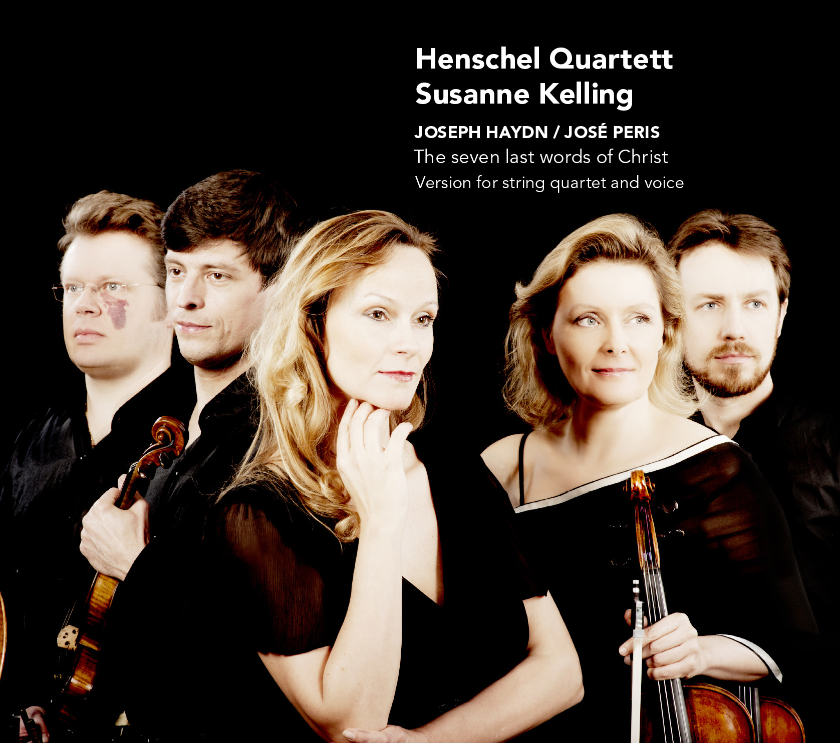 Cover: The seven last words of Christ - version for string quartet and voice