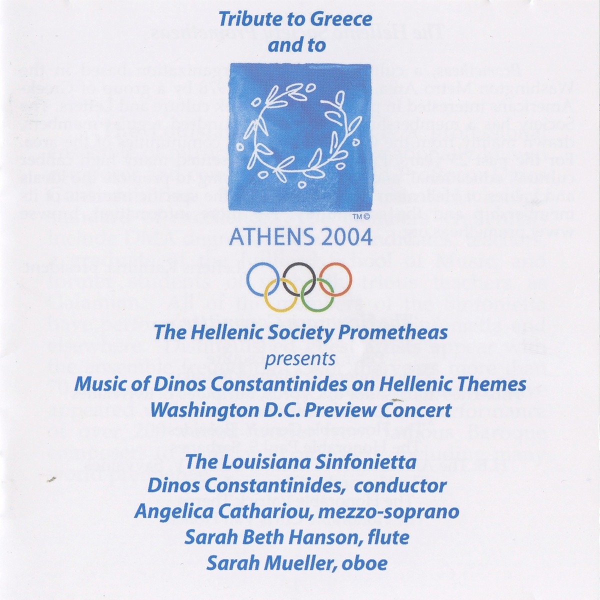 Cover: Tribute To Greece