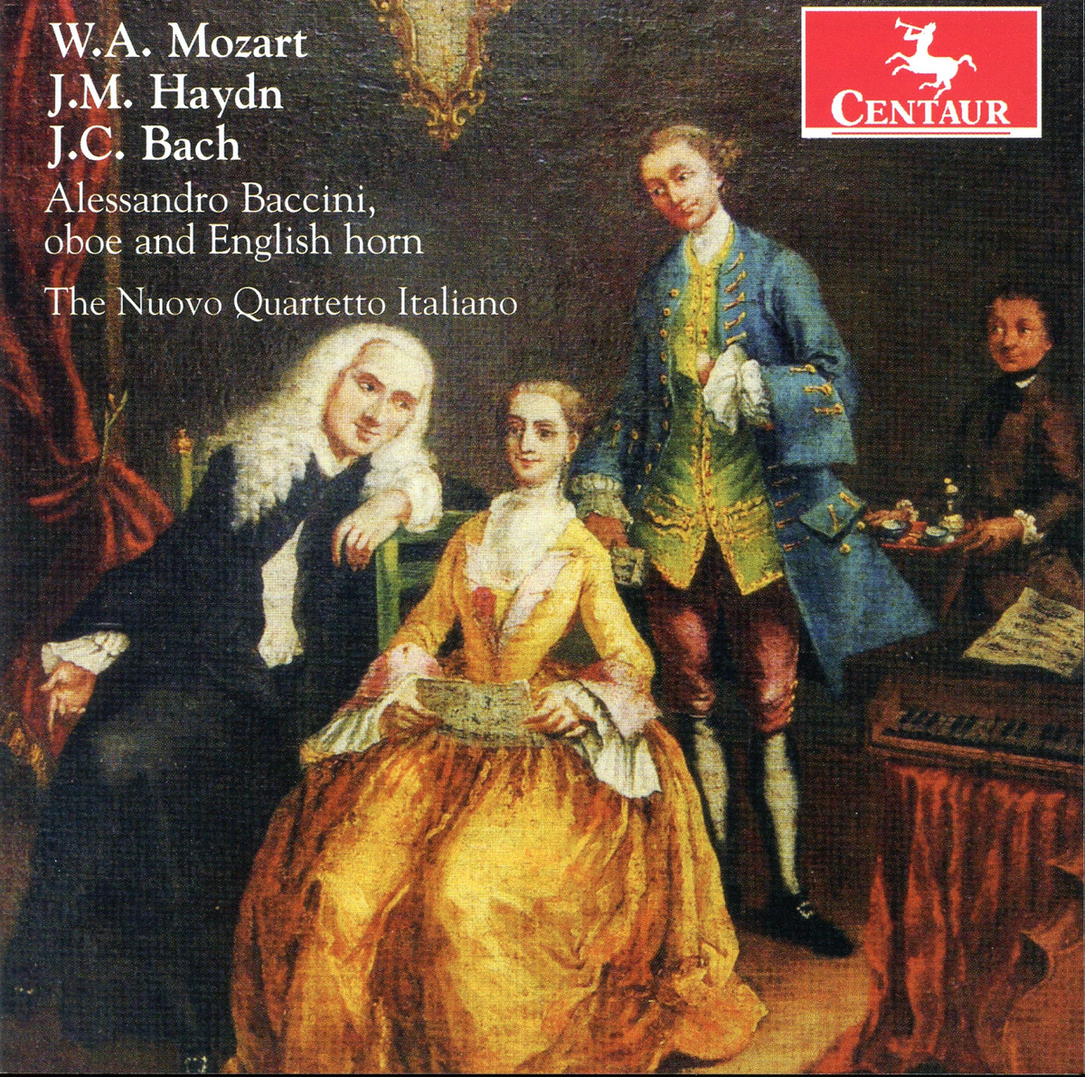 Cover: W.a. Mozart, J.m. Haydn, J.c. Bach